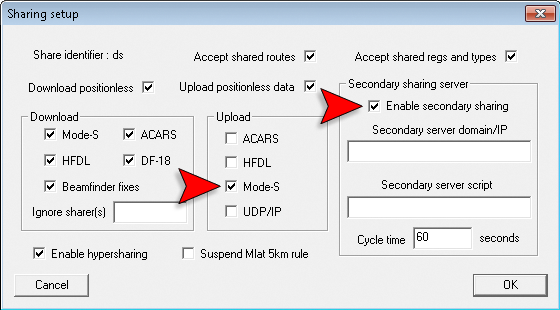 planeplotter port forwarding details